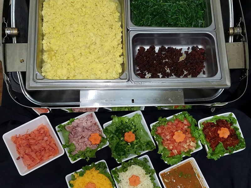 "Build Your Own" Scrambler Bowl