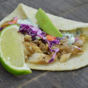 "Baja Style" Fish Taco Bar