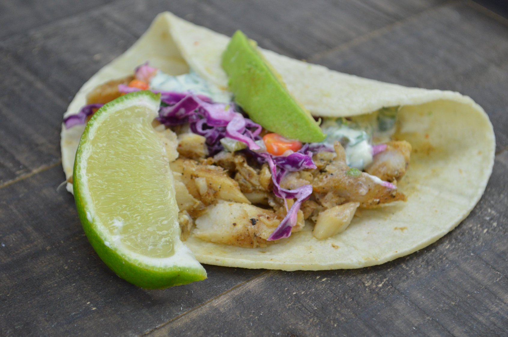 "Baja Style" Fish Taco Bar