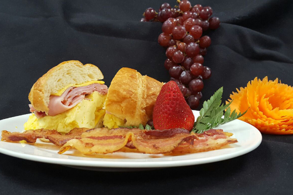 Breakfast Croissant Sandwich Buffet
