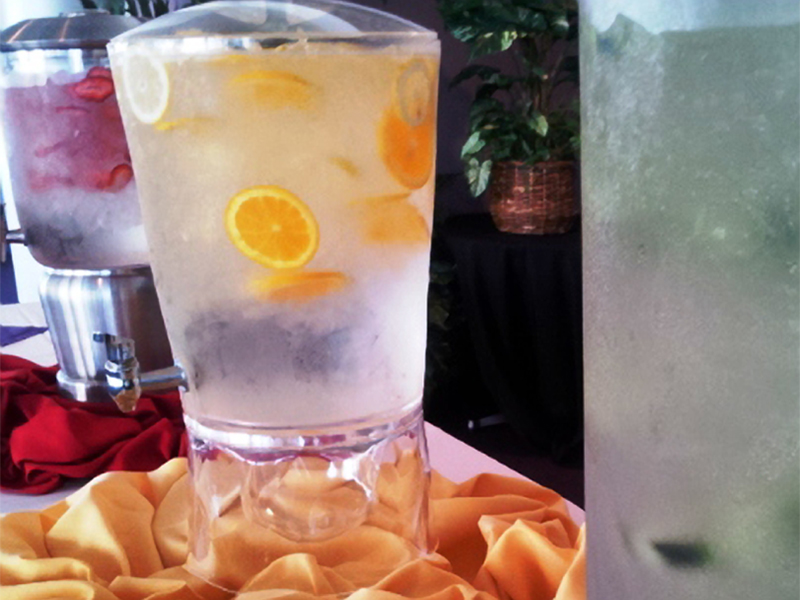 Fruit Infused Water Station