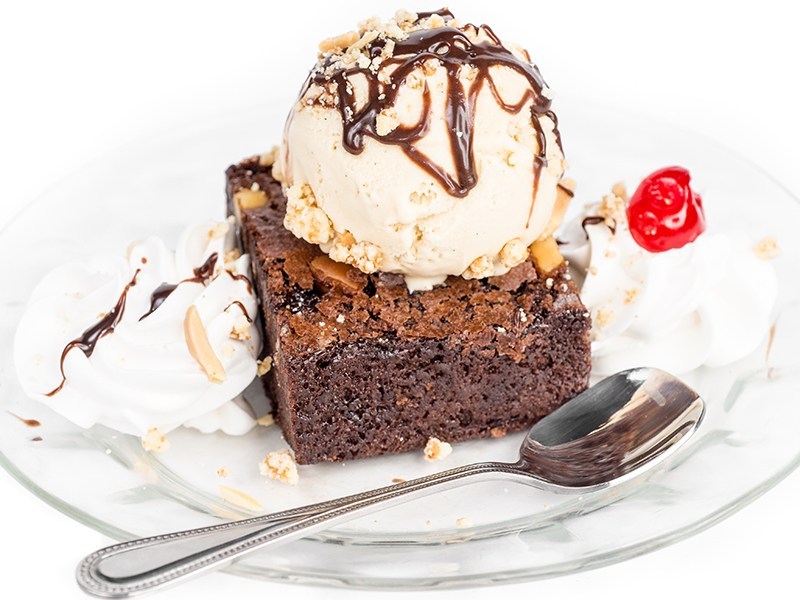 “Little Devil” Ice Cream and Brownie Sundae Bar