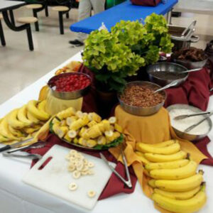 "Build Your Own" Premium Ice Cream Sundae Bar