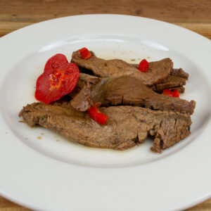 Marinated and Grilled Flank Steak Buffet