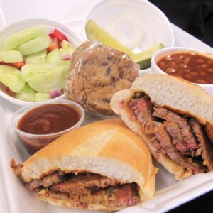 BBQ Sandwich Box Lunch