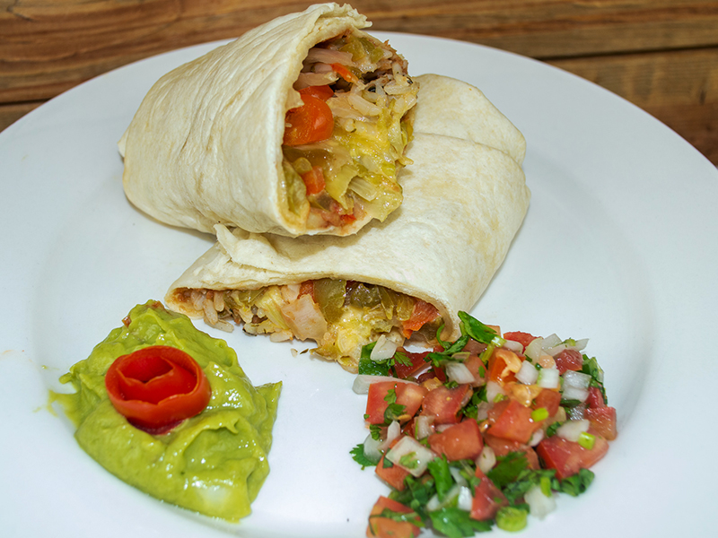 Vegetarian Royal Burrito