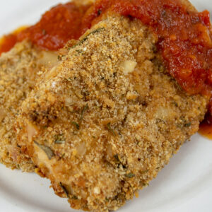 Almond Rosemary Lemon Crusted Tofu Buffet