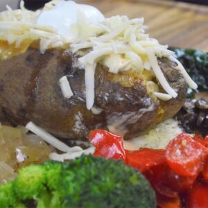 "Build Your Own" Baked Potato Bar