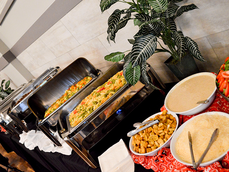 "Build Your Own" Pasta Station Buffet