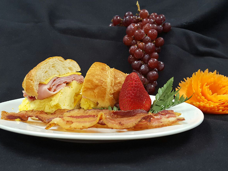 Mini Croissant Breakfast Sandwiches
