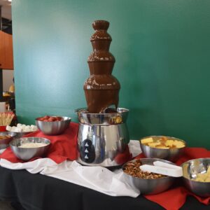 Chocolate Fondue Dipping Station