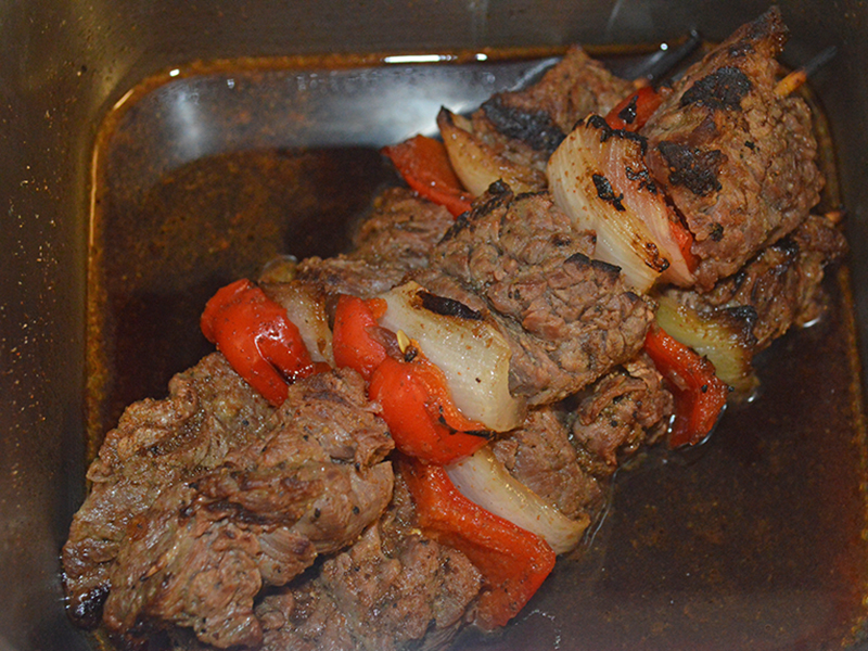 Beef Kabob Buffet