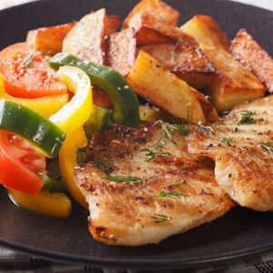 Grilled Tilapia Buffet