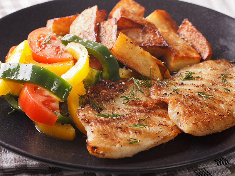 Grilled Tilapia Buffet