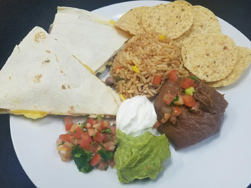 Royal Chicken or Brisket Quesadilla Buffet