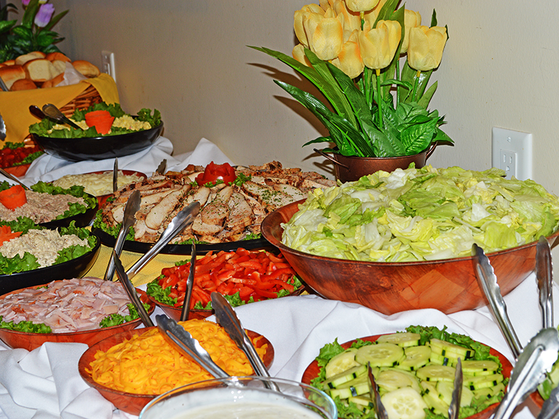 "Build Your Own" Salad Bar