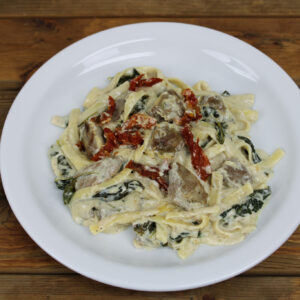 Steak Gorgonzola Alfredo Buffet