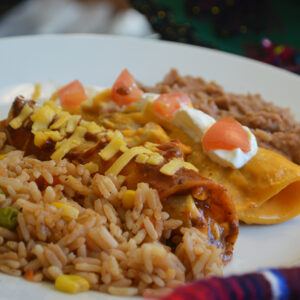 Hand-Rolled Enchilada Buffet