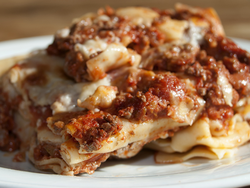 Italian Beef Lasagna