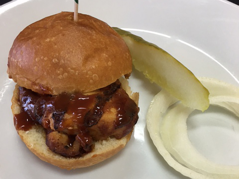 BBQ Chicken Breast Slider
