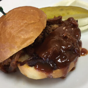 BBQ Pulled Pork Slider