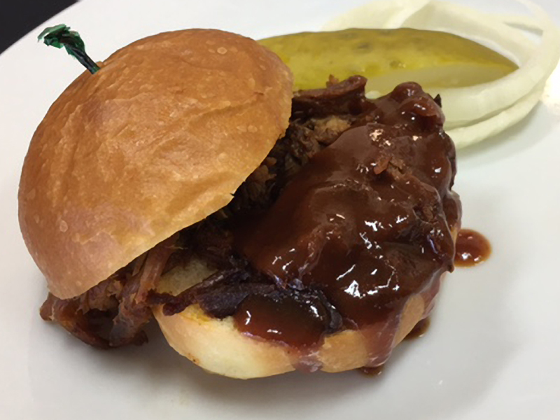 BBQ Pulled Pork Slider