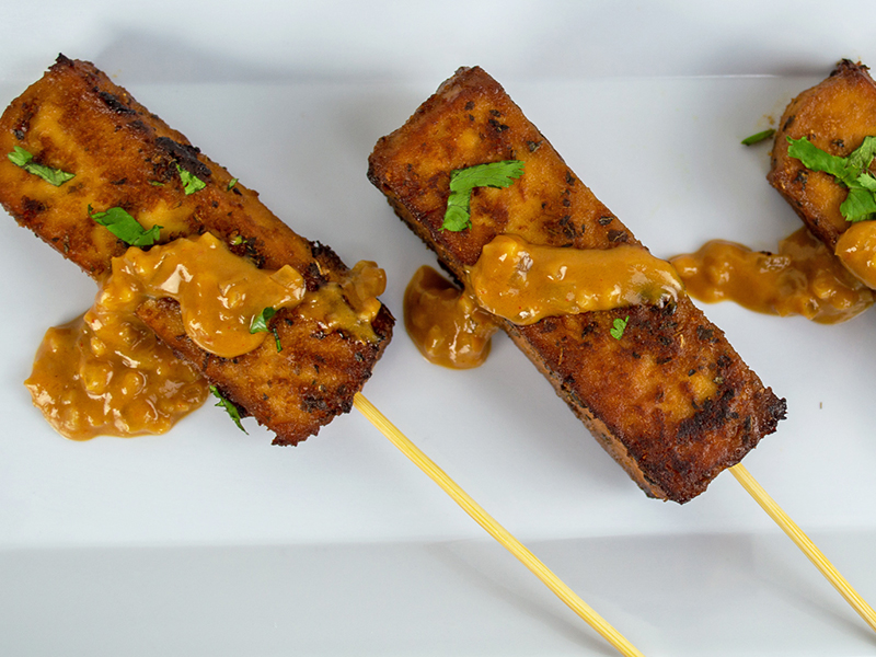 Tofu Satay Skewers