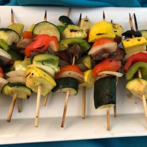 Vegetable Kabobs (Cocktail Size)