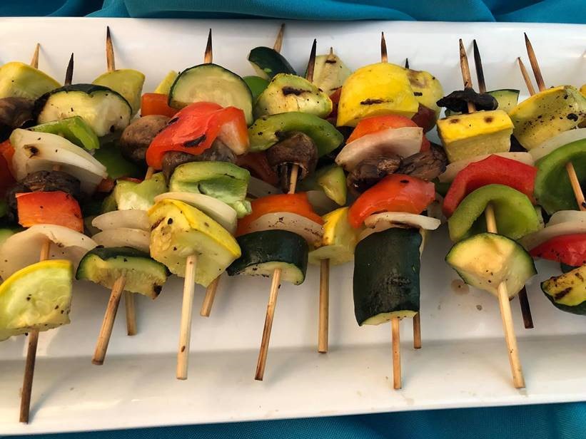 Vegetable Kabobs (Cocktail Size)