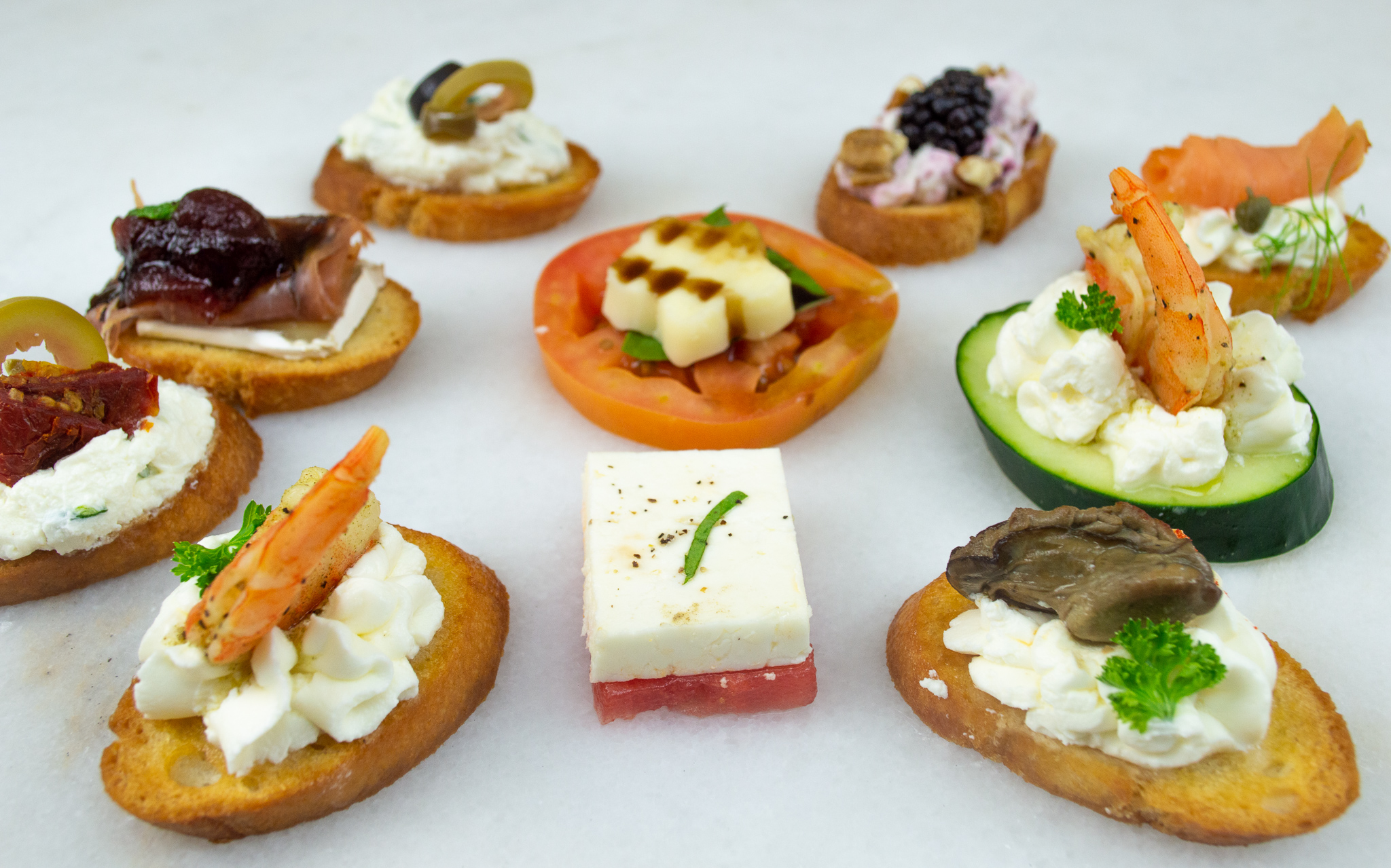 Assorted Canapés