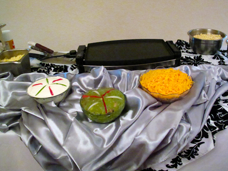 Cocktail Fajitas Station
