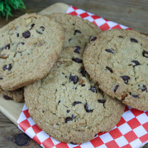 Jumbo Vegan Chocolate Chip Walnut Cookie
