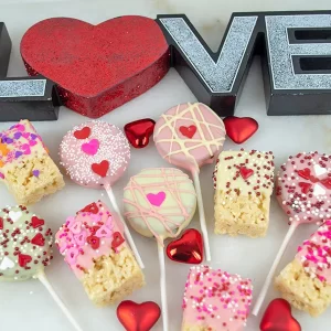 Chocolate Dipped Rice Krispies