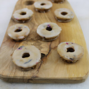 Lemon Blueberry Mini Donuts